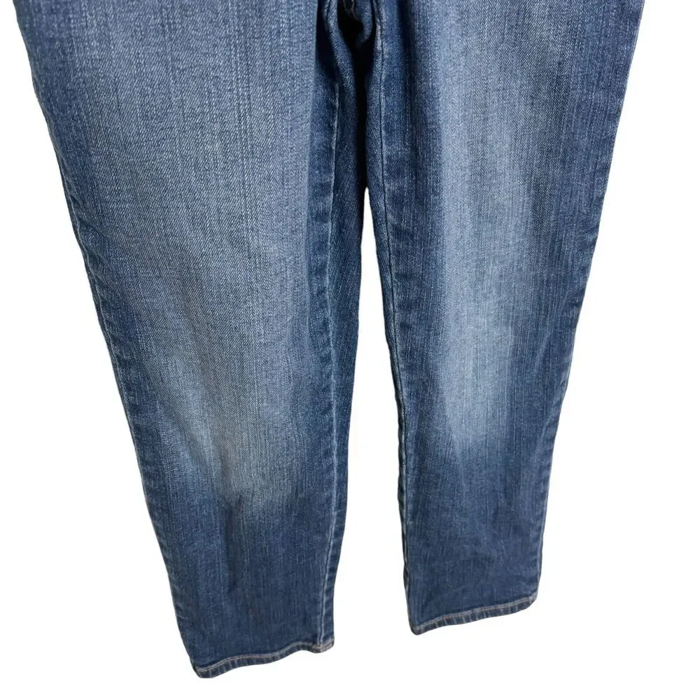 Osh Kosh B'gosh Blue Denim Overalls Braided Straps Size 7